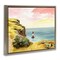 Stupell Industries Beachy Head Lone Lighthouse Floating Frame, design by Courtney Haley